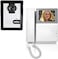 AMOCAM Video Door Phone System, 4.3 Inch Clear LCD Monitor Wired Video Intercom Doorbell Kits, Night Vision Camera Door Bell Intercom, Doorphone Telephone style for Home Improvement