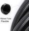 ZhiYo 10FT 1&rdquo; Wire Loom Split Tubing Auto Wire Conduit Flexible Cover
