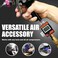 LE LEMATEC Digital Air Compressor Pressure Regulator and Gauge with LED Display; For Pneumatic Tools 0-160 PSI; Airbrush and Spray Paint Gun Regulator; Precise and Heavy Duty Work Shop Flow Gauge