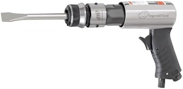 Ingersoll Rand 114Gqc Air Hammer - 3 Pc Chisel Set With Tapered Punch, Panel Cutter, Flat Chisel, 2-5/8 Inch Stroke, 3500 Bpm, Lightweight, Compact, Gray