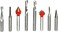 Freud 87-208: 8 Piece CNC Router Bit General Purpose Set, One Size