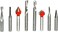 Freud 87-208: 8 Piece CNC Router Bit General Purpose Set, One Size