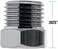 Master Airbrush Brand 0.6cm Male X 0.3cm Female Fitting/adaptor for the Tc Air Compressor