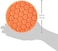 Chemical Guys BUFX_102_HEX5 Hex-Logic Medium-Heavy Cutting Pad, Orange (5.5 Inch Pad made for 5 backing plates)