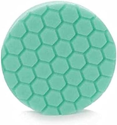 Chemical Guys Hex-Logic Heavy Polishing Pad, Green, 6Inch, BUFX_103HEX6
