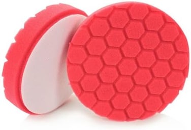 Chemical Guys Hex-Logic Ultra Light Finishing Pad, Red, 5.5 Inch, BUFX_107HEX5