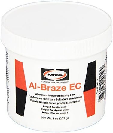 HARRIS ECDF1/2 Al-Braze EC Powder Flux,0.2kg. Jar