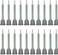 Good News Mixing Nozzles Adhesive Cartridges Tip for 50ml Resin Mixer Adhesive Applicatior 16-Element, 3.6in, 1:1 &amp; 2:1 ratios(20 pieces)