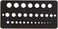 IRWIN Drill Bit Gauge, 1/16-to-1/2-Inch, 29-Hole (12092)