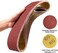 S SATC 12PCS Sanding Belts 4&times;36-Inch Sanding Belt Belt Sander Belt Sander Paper (2 Each of 60, 80, 120,150,240,400 Grits) Aluminum Oxide