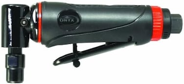 Astro Pneumatic Tool 204 ONYX Composite 1/4-Inch 90 Degree Angle Die Grinder with Rear Exhaust
