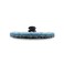 BHA 2" Black Hawk Blue Surface Conditioning Quick Change Discs Fine Prep Pad - 25 Pack