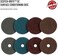 Cubitron Scotch-Brite Surface Conditioning Disc for Sanding - Metal Surface Prep - Hook and Loop - Aluminum Oxide - Medium Grit - 4.5" diam. - Pack of 10