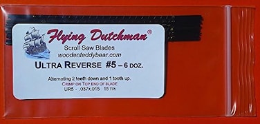 Flying Dutchman Ultra Reverse #5 Six Dozen Scroll Saw Blade Pack