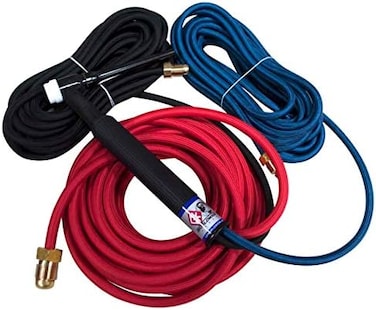 CK Worldwide CK300 Water Cooled TIG Torch Kit, Flex, 350A, 25', Super-Flex, CK325SF FX