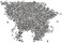 uGems Silver Solder Chip Ultra Tiny Precut Pieces 0.5mm X 1mm X .25mm (Qty=1500)"Easy" Density