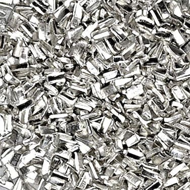 uGems Silver Solder Chip Ultra Tiny Precut Pieces 0.5mm X 1mm X .25mm (Qty=1500)"Easy" Density