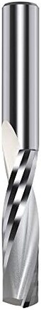 CMT 191.507.11 Solid Carbide Upcut Spiral Bit, 1/2-Inch Diameter by 4-Inch Length, 1/2-Inch Shank,Silver
