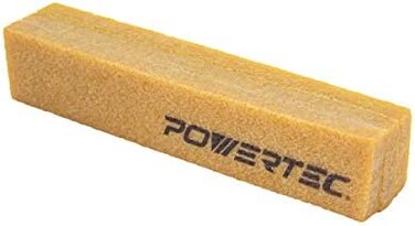 POWERTEC 71002 Abrasive Cleaning Stick for Sanding Belts &amp; Discs 8-1/2"   Natural Rubber Eraser - Woodworking Shop Tools for Sanding Perfection