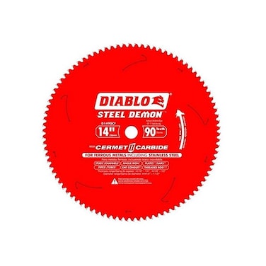 Freud D1490CF 14" x 90 Tooth Steel Demon Thin Metal Cutting Saw Blade