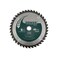 Tomax 6-1/2-Inch 40 Tooth ATB Finishing Saw Blade with 5/8-Inch DMK Arbor