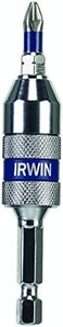 IRWIN Tools 2-1/2 Inch Speedbor Lock N' Load Quick Change Bit Holder (4935703),Silver