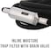 Master Airbrush 10 Foot Nylon Braided Airbrush Hose with Inline Moisture Trap Filter and Standard 1/8" Size Fittings on Both Ends (Hose Color May Vary)