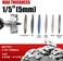 EZARC (25mm 1") - Carbide Hole Saw Heavy Duty, Hole Cutter for Stainless Steel, Sheet Metal 1" 25mm