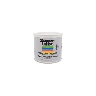 سوبر لوب شحم سيليكون 92016 مع سينكولون (PTFE)، ابيض شفاف