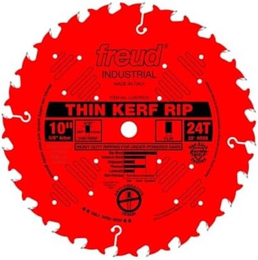 Freud LU87R010: 10" Thin Kerf Rip Blade