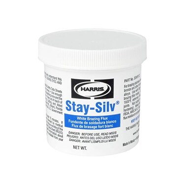 Harris SSWF1 Stay Silv Brazing Flux, 1 lb. Jar, White