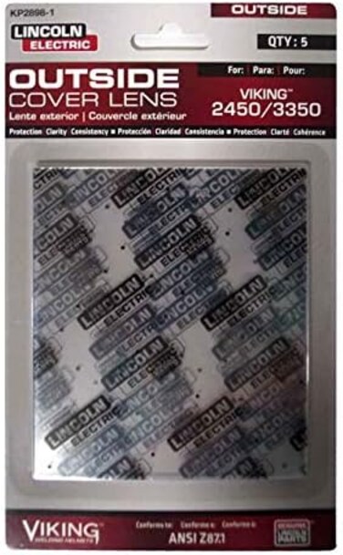 لينكولين ايليكتريك KP2898-1 فايكينغ 750S، 850S، 3350 غطاء عدسة خارجي Pkg = 5