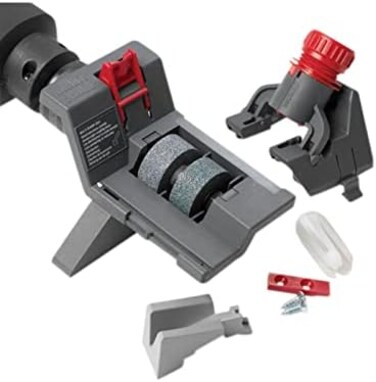 MULTI-SHARP 2001 Universal Drill Bit and Tool Sharpener 3-13mm Diameter (for: HSS, Flat Wood, Brad-Point, Masonry and SDS-Plus bits)