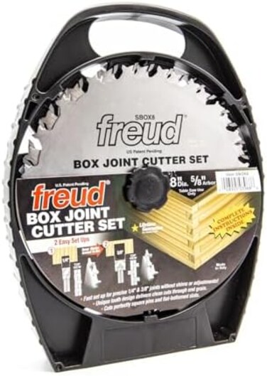 Freud 8" Box Joint Cutter Set