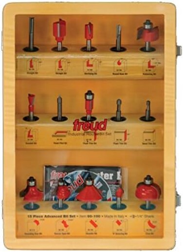 Freud 90-100: 15 Piece Advanced Bit Set