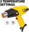 Wagner Spraytech 0503059 FURNO 300 Heat Gun, Dual Temp 750ᵒF &amp; 1100ᵒF Heat Settings, Electric Heat Gun for Paint Removal, Bending PVC, Crafts and More