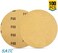 S SATC 100 PCS PSA Sanding Discs 6 Inch Adhesive Backed Sand Paper Sandpaper 80 Grit Sander Attachment for Drill Self Stick Aluminum Oxide Round Automotive Sanding Paper with Sticky Back