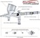 Master Airbrush Precision Dual-action Airbrush for Fine Deta