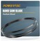 POWERTEC 13132 High Carbon Bandsaw Blade 62&rdquo; x 1/8&rdquo; x .025 x 14tpi   For Woodworking, Plastic and Aluminum, 1 Pack, 13132X