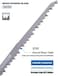 EZARC Wood Pruning Reciprocating Saw Blade, Sawzall Blades R931GS 6TPI 225mm (5-Pack)
