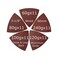 XXGO 55 Pcs Triangle 3-1/8 Inch 80mm 60/80/100/120/240 Grits Oscillating Multi Tool Sanding Paper No.XG5501
