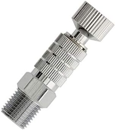 Master Airbrush Brand Airbrush Quick Release Disconnect Coupler with Plug 1/8 in. BSP Male and Female Hose Connections