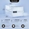 Lockabox One   Compact and Hygienic Lockable Box for Food, Medicines and Home Safety (Crystal)