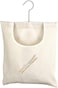 Whitmor Canvas Clothespin Bag Hanging Storage Organizer,10.5 x 12.5 inches, Model: 6462-789