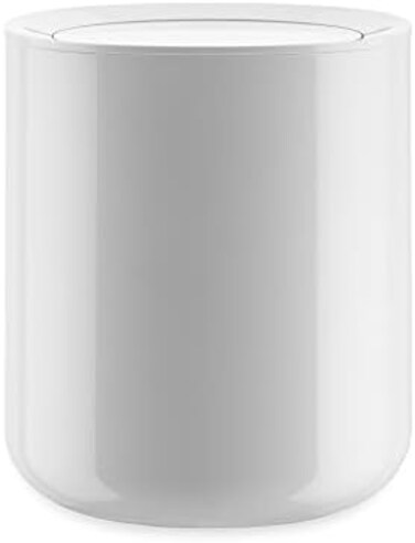 Alessi Aleesi PL10 W Birillo Bathroom Waste, White