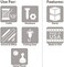 Akro-Mils 5705 Plastic Parts Storage Case for Hardware and Craft, Small, Clear