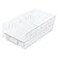 Akro-Mils 30130 12-Inch by 6-Inch by 4-Inch Clear Plastic Nesting Shelf Bin Box, 12-Pack