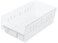 Akro-Mils 30130 12-Inch by 6-Inch by 4-Inch Clear Plastic Nesting Shelf Bin Box, 12-Pack