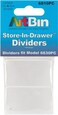 ArtBin 6810PC Divider 10-Pack for ArtBin 6830PC Store In Drawer Cabinet, Organizer Accessory, Pack of 10