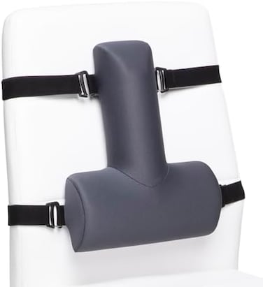OPTP Thoracic Lumbar Back Support - Soft Seating Cushion for Car Seats, Desk Chairs, Airplanes, Stadiums &amp; Theaters Providing Complete Sitting Support